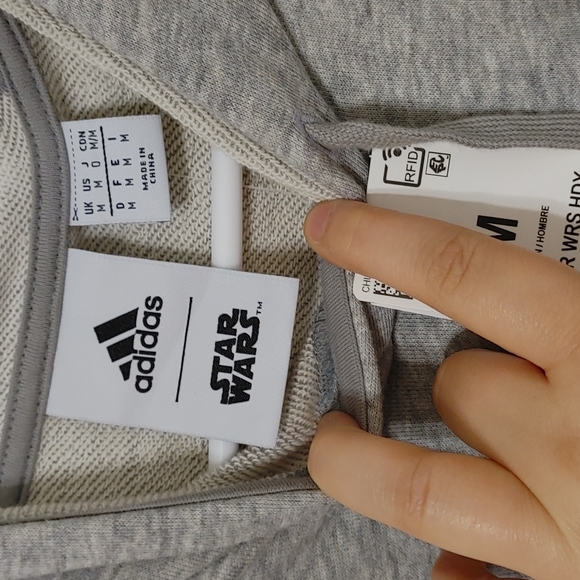 NEW adidas x Star Wars Hoodie: The Mandalorian The Child Power Nap 3S Gr… - Picture 9 of 11